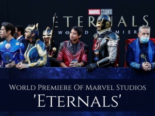 World premiere of Marvel Studios' 'Eternals'