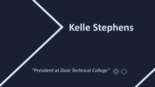 Kelle Stephens - Dixie Tech College - A Results-driven Competitor