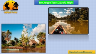 Eco Jungle Tours 2day1 Night