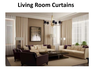 LIVING ROOMS CURTAINS