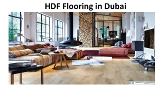 HDF Flooring in Dubai