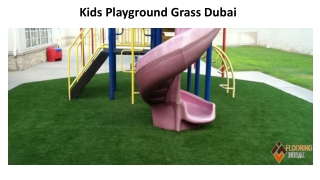 Kids Playground Grass Dubai