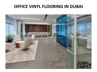 OFFICE VINYL FLOORING IN DUBAI