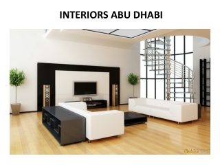 INTERIORS ABU DHABI