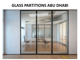 GLASS PARTITIONS ABU DHABI