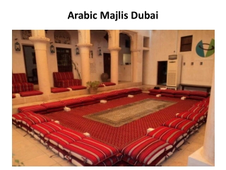 Arabic Majlis Dubai