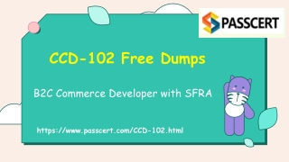 Download 2021 Free B2C Commerce Developer CCD-102 Exam Dumps