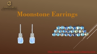 Buy Moonstone Earrings at Chordia Jewels