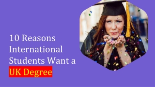 10 Reason International Student want to study UK