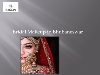 Bridal Makeup in Bhubaneswar