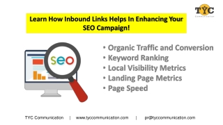 Learn How Inbound Links Helps In Enhancing Your SEO Campaign!
