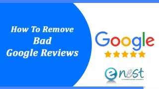 How to remove bad google reviews