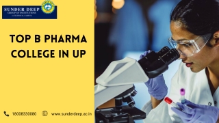 D Pharmacy College , B Pharma Course in Ghaziabad