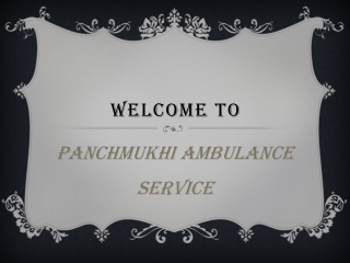 Panchmukhi Ambulance Service from Gurgaon to J.J Colony with Cardiac Monitor