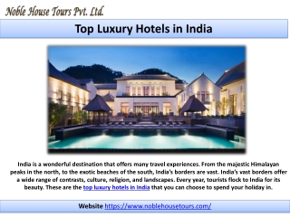 Top Luxury Hotels in India-converted