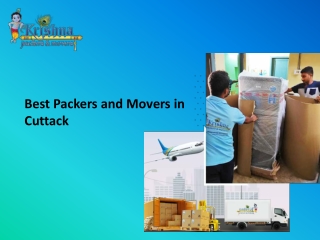 Best Packers and Movers in Cuttack