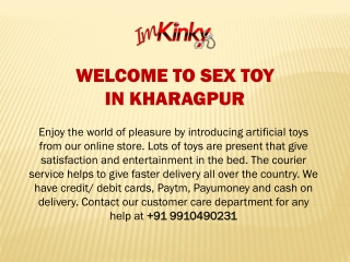 Sex Toys In Kharagpur