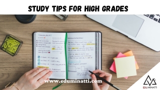 10  Study Tips For High Grades