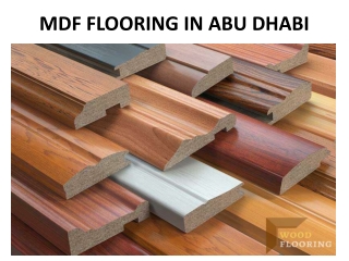 MDF FLOORING IN ABU DHABI