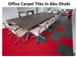 Office Carpet Tiles In Abu Dhabi