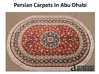 Persian Carpets In Abu Dhabi