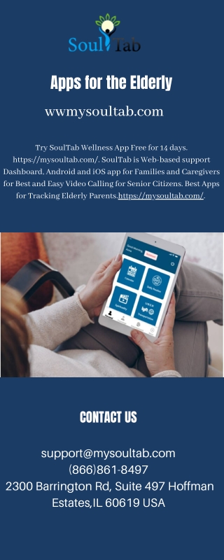 Apps for the Elderly - mysoultab.com