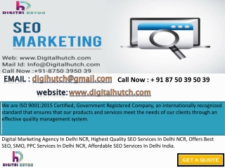 Best SEO Companies |SEO Services |Digital Marketing Agency |Digital Hutch