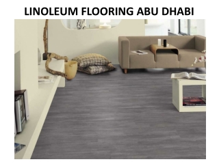 LINOLEUM FLOORING ABU DHABI