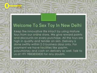 Sex Toys In New Delhi