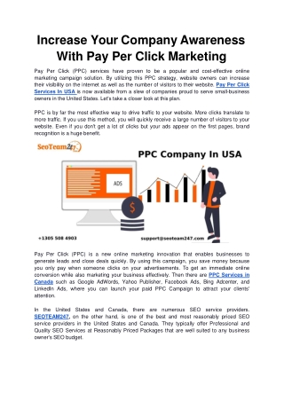 Increase Your Company Awareness With Pay Per Click Marketing-converted