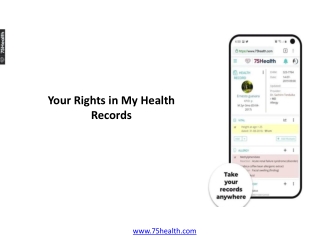 Your Rights in My Health Records