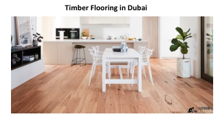 TIMBER FLOORING IN DUBAI