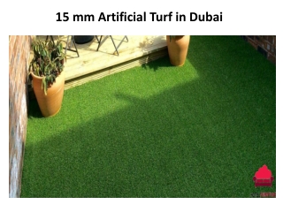 15 mm Artificial Turf Dubai