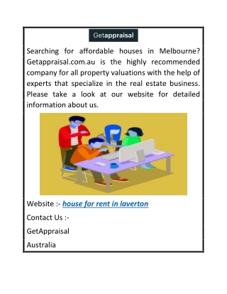 House For Rent In Laverton Getappraisal.com.au