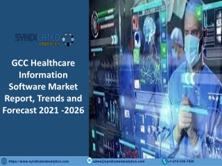 GCC Healthcare Information Software Market Research Report PDF 2021-2026