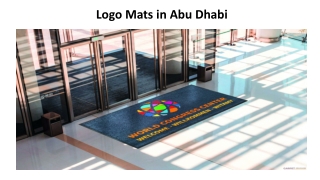 Logo Mats in Abu Dhabi