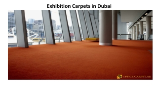 Exhibition Carpets in Dubai