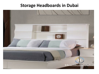Storage Headboards in Dubai
