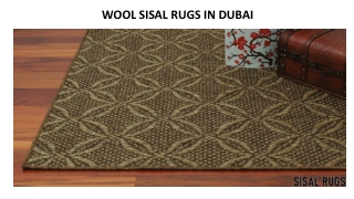 WOOL SISAL RUGS DUBAI