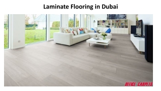 LAMINATE FLOORING IN DUBAI