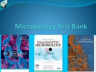Microbiology Test Bank