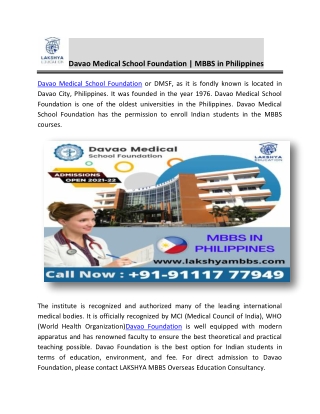 Davao Medical School Foundation