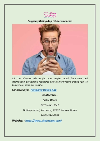 Polygamy Dating App