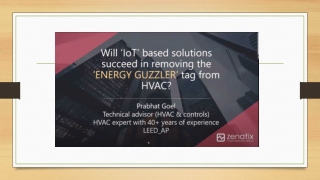 Will IoT based solutions succeed in removing the ‘ENERGY GUZZLER’ tag from HVAC?