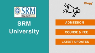 Shri Ramasamy Memorial University - [SRMUS], Gangtok