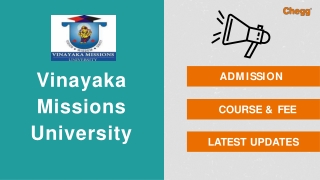 Vinayaka Missions Sikkim University - [VMSU], Tadong