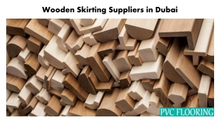 Wooden Skirting Suppliers Dubai