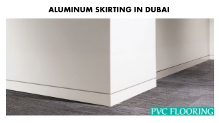 Aluminum Skirting Dubai