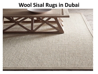 Wool Sisal Rugs in Dubai