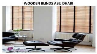 WOODEN BLINDS ABU DHABI